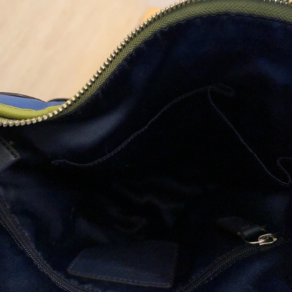 Blue and Green Crossbody Shoulder Bag - Brand Unknown - Picture 11 of 14